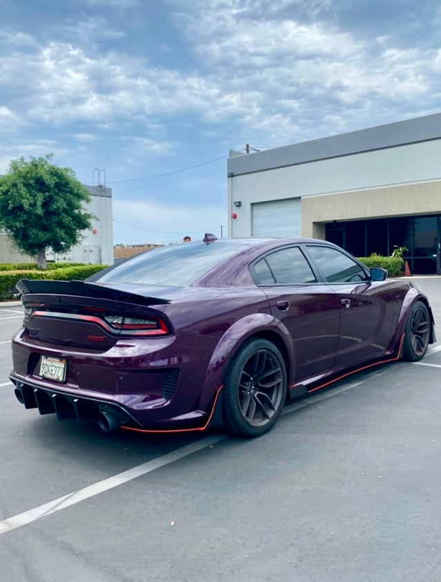 Dodge Charger Widebody Type 2 Side Skirts
