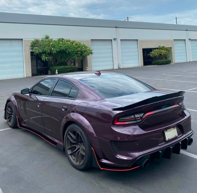 Dodge Charger Widebody Type 2 Rear Skirts