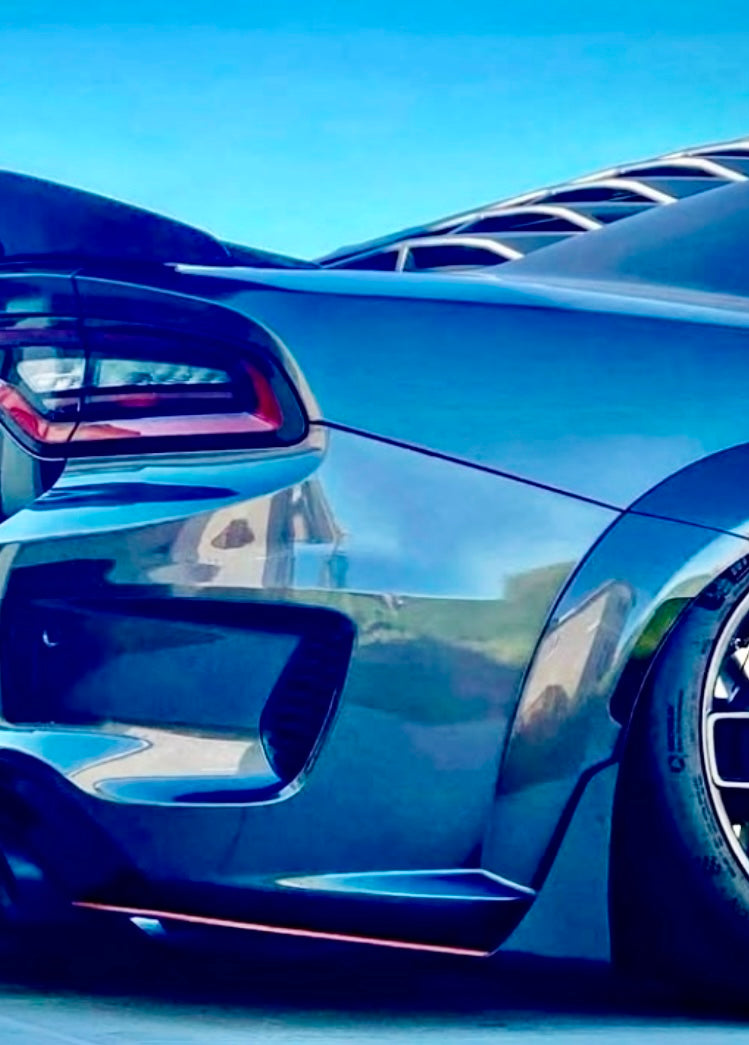Dodge Charger Widebody Type 2 Rear Skirts