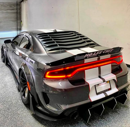 Dodge Charger Widebody Type 2 Rear Skirts