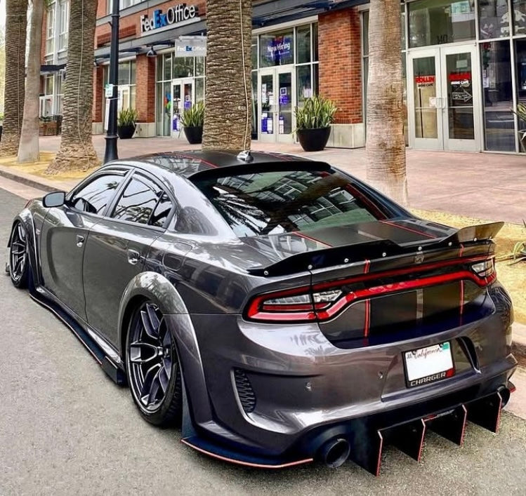 Dodge Charger Widebody Type 1 Rear Skirts