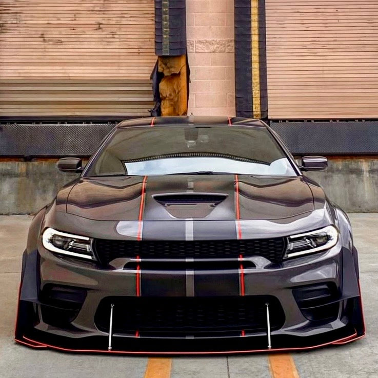 Dodge Charger Widebody Type 2 Front Splitter