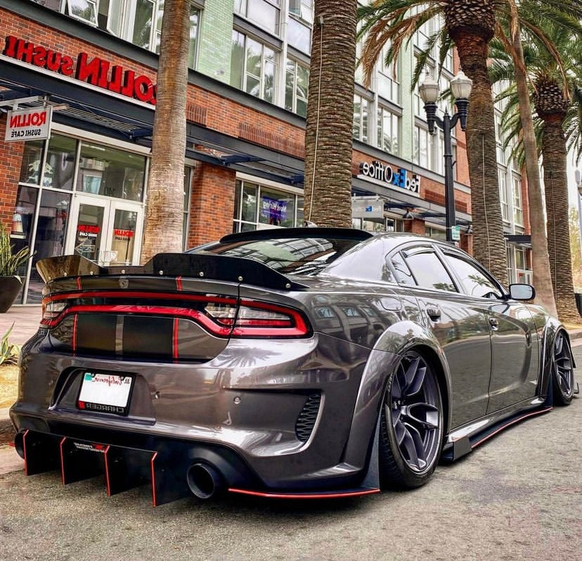 DODGE CHARGER WIDEBODY TYPE 1 SIDE SKIRTS